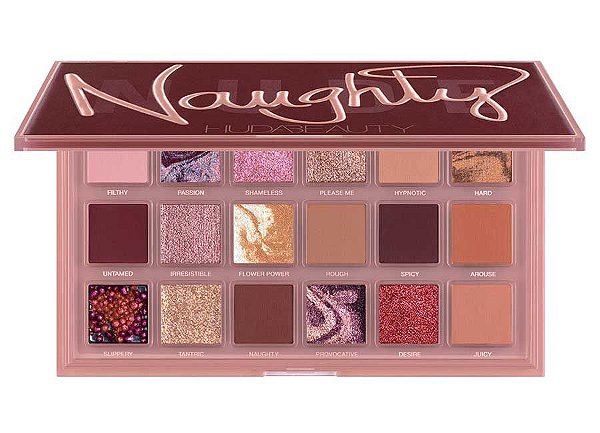 Nova Paleta Huda Beauty - Naughty