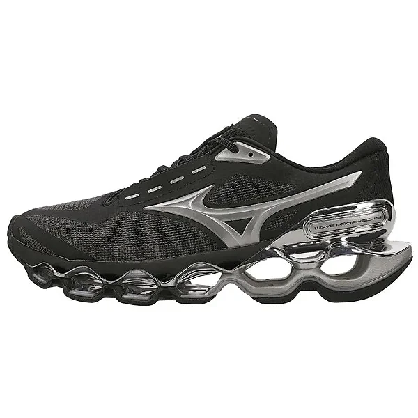 Tênis Mizuno Wave Prophecy 15 - Edição Especial 15 Anos, Preto C/Prata