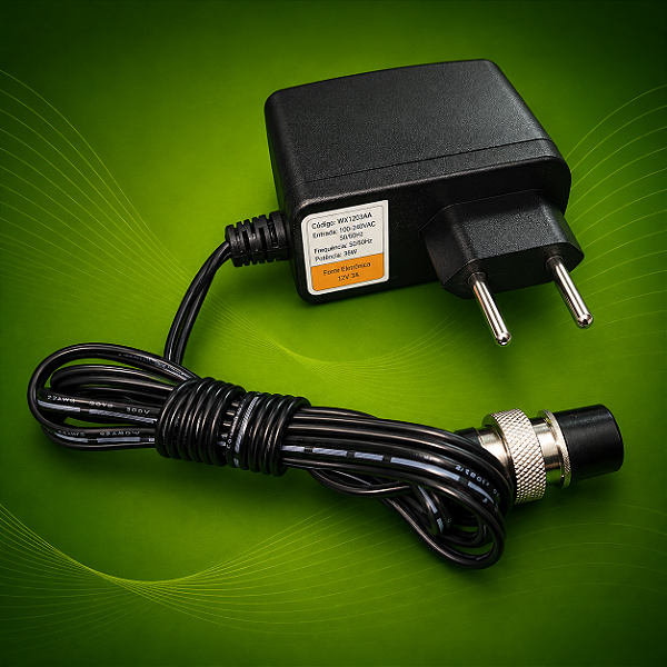 Fonte Chaveada Externa Montada Estáctron 12Vcc x 3A