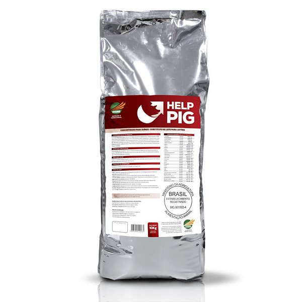 Help Pig Cesaro Substituto de leite para leitões 10 Kg