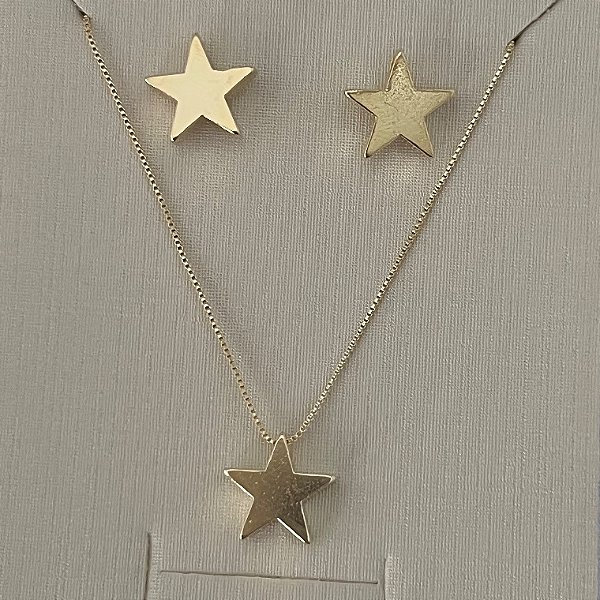 Conjunto de estrela em banho de