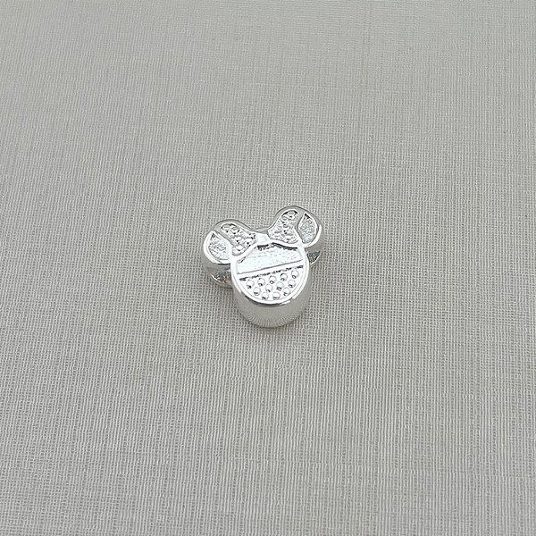 Berloque minnie em banho de prata silver