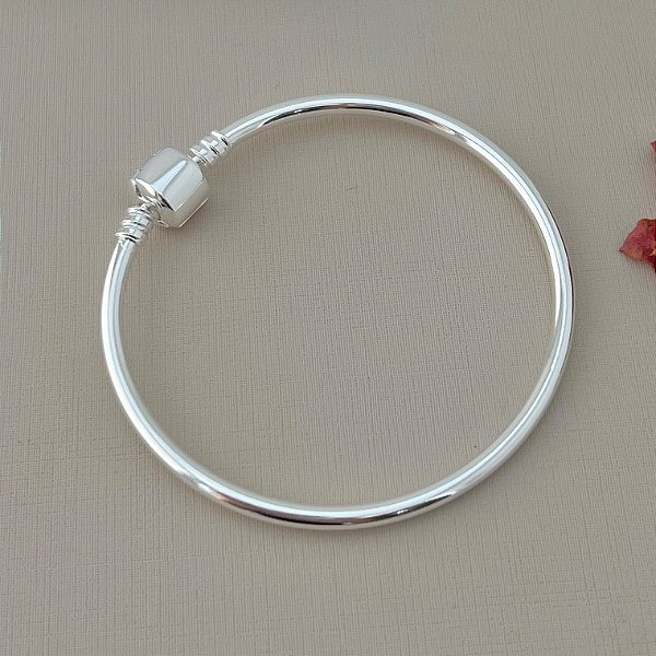 Bracelete inspiração vivara P em banho de prata silver