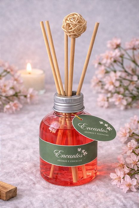 Difusor de aromas Flor de Cerejeira - PET 250 ml
