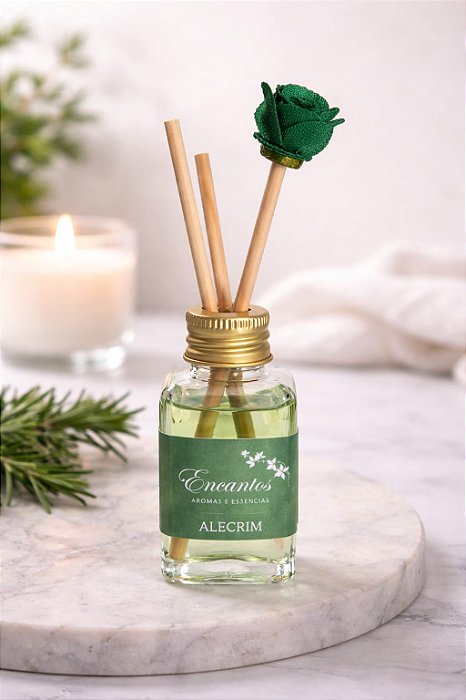 Difusor de Aromas Alecrim - Vidro 50 ml
