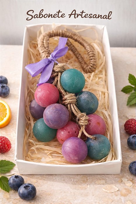 Cacho Uva - Sabonete Glicerinado Tutti Frutti