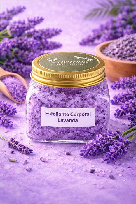 Esfoliante Corporal de Lavanda