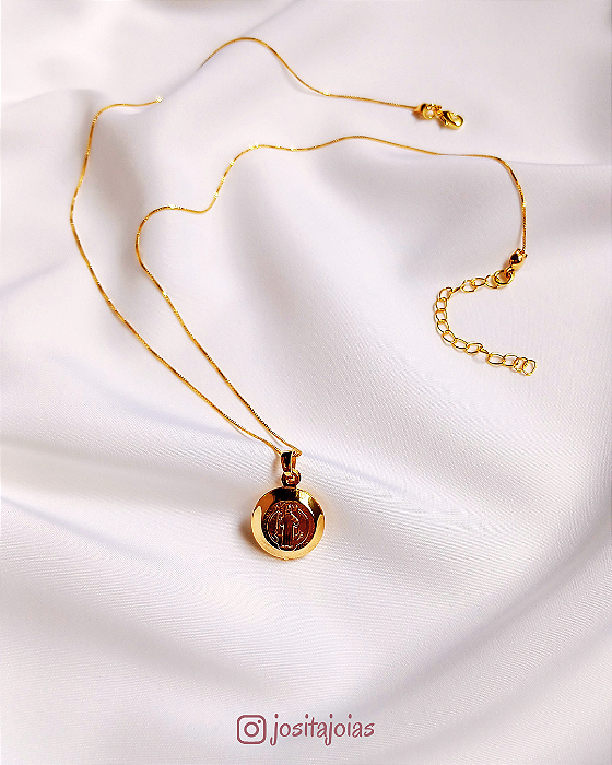 Colar São Bento inspiração Relicário