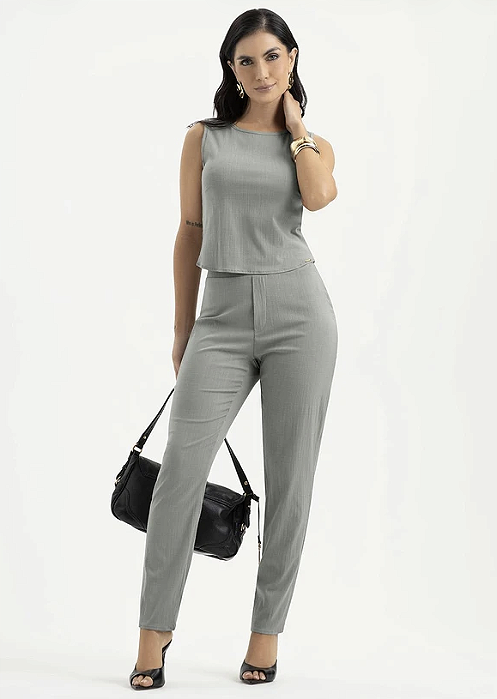 Conjunto Feminino Casual em Viscose – Cativa