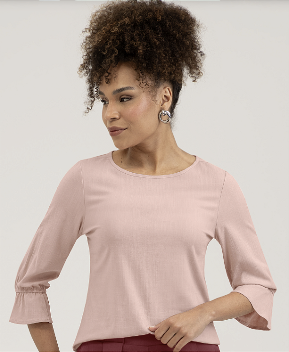 Blusa Manga Longa Feminina Cativa