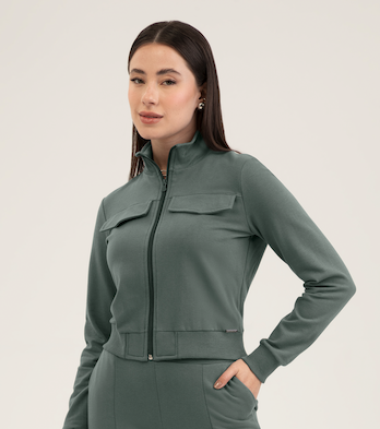 Jaqueta Molecotton Peluciado Feminina Cativa