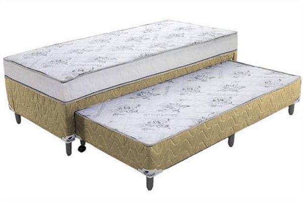COLCHOBOX SOLTEIRO C/AUX GARDENIA SPRING 88X188X48