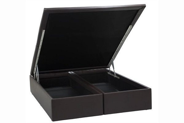 BOX BAU CASAL BI PARTIDO COM 1 TAMPO 1,38X188 KORINO MARROM