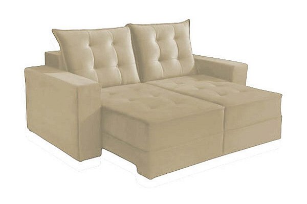 SOFA RECLINAVEL BARI 1.80 - BEGE/818