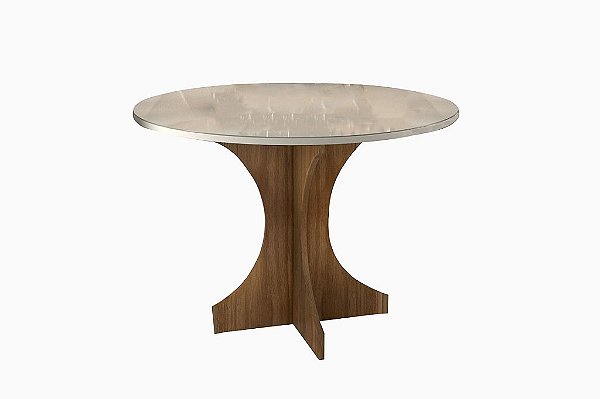 MESA SIENA REDONDA 100 CINAM/OFF - MINASPLAC