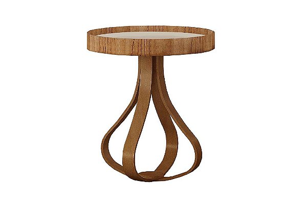 MESA CANTO/CEBOLA SAFIRA ALT-70 DIAM-50 OFF - DELINE