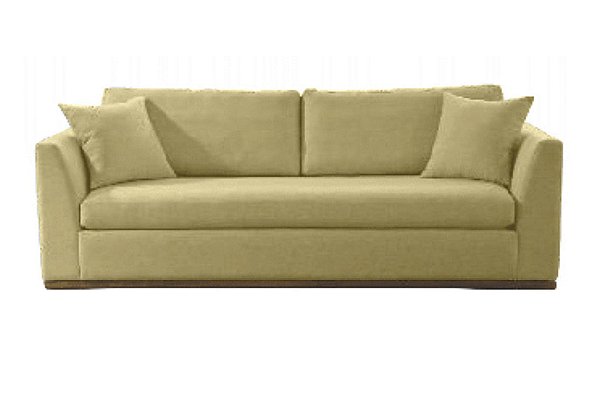 SOFA FIXO EGITO 220CM LINHO BEGE/014 - FERONI