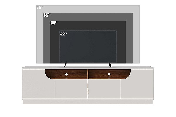 BANCADA SANTORINI NEW OFF/FREIJO - COLIBRI