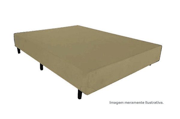 BOX/BASE *138X25 SUEDE BEGE - UNIFLEX