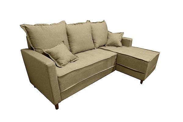 SOFA CHAISE BOLONHA LIN BEGE/02 - PRIMOR