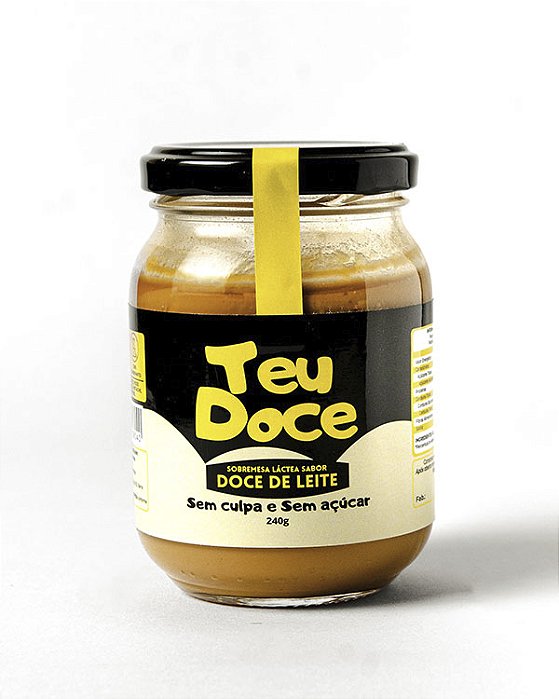 Sobremesa lactea sabor DOCE DE LEITE Sem Açúcar 240g