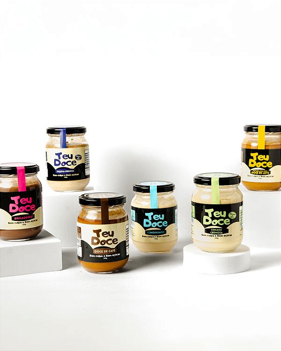 6 potes Linha Tradicional