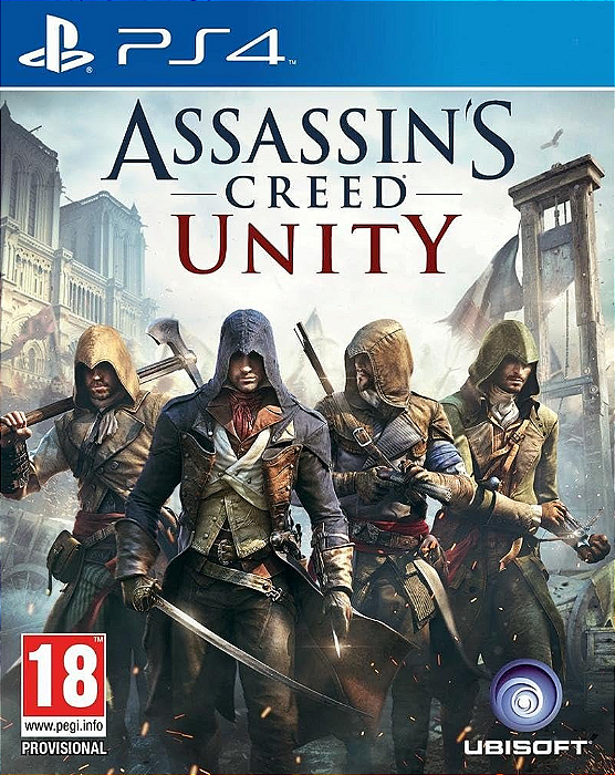 ASSASSINS CREED UNITY - PS4 - MÍDIA DIGITAL
