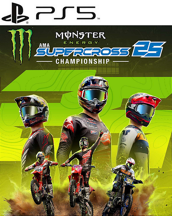 MONSTER ENERGY SUPERCROSS 25 - PS5 - MÍDIA DIGITAL