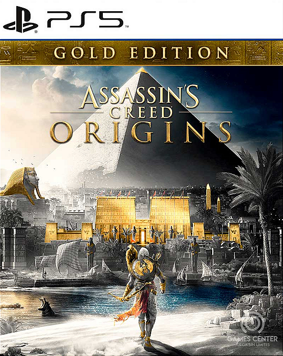 ASSASSINS CREED ORIGINS GOLD EDITION - PS5 - MÍDIA DIGITAL