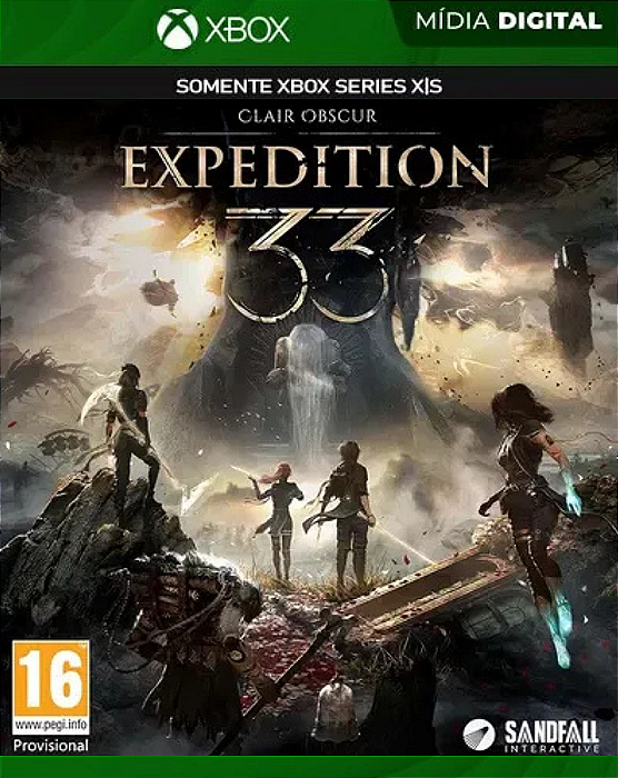 CLAIR OBSCUR EXPEDITION 33- XBOX SERIES X|S- MÍDIA DIGITAL