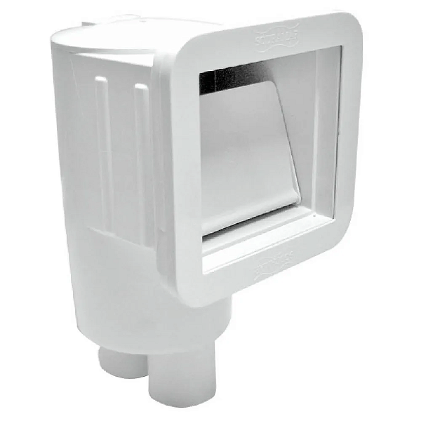 SKIMMER COMPACT VINIL-FIBRA-ALVENARIA (BRANCO)