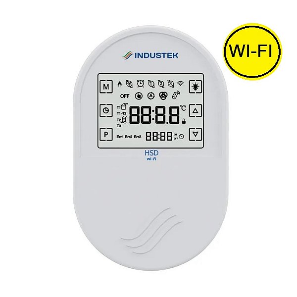 Controlador Temperatura Industek HSD Wi-Fi Bivolt