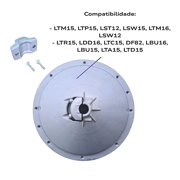 Suporte Cubo Cesto Lavadoras Electrolux 15kg Ltd15 70002596