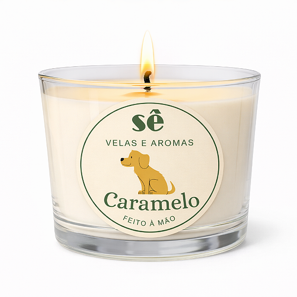 VELA AROMÁTICA CARAMELO