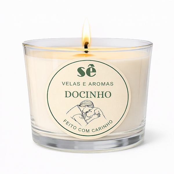 VELA AROMÁTICA DOCINHO - DOCE DE LEITE
