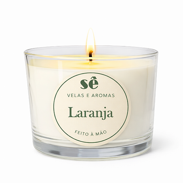VELA AROMÁTICA LARANJA