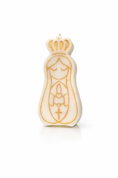 VELA DECORATIVA NOSSA SENHORA APARECIDA