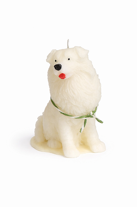 Vela Decorativa Border Collie