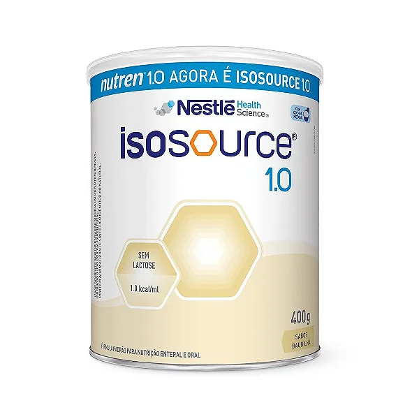 Isosource 1.0 Baunilha 400g - Nestlé