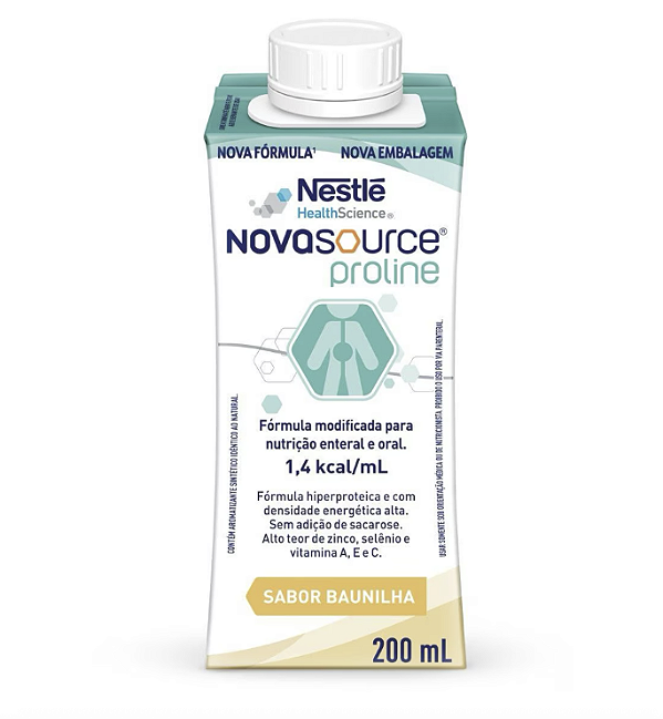 Novasource Proline 200ml Baunilha - Nestlé
