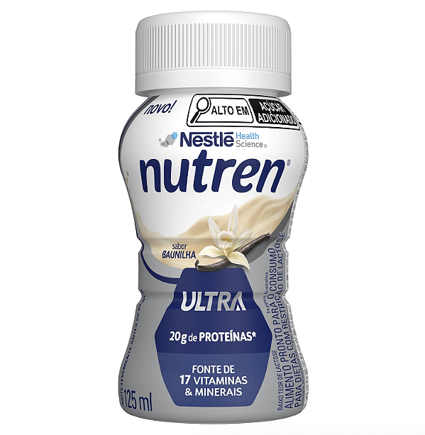 Nutren Ultra Baunilha 125ml - Nestlé