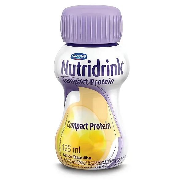 Nutridrink Compact Protein Baunilha 125ml - Danone