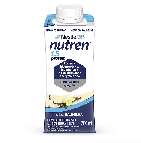 Nutren 1.5 Protein Baunilha 200ml - Nestlé