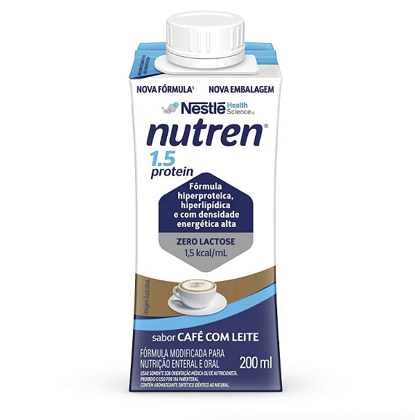 Nutren 1.5 Protein Café com leite 200ml - Nestlé
