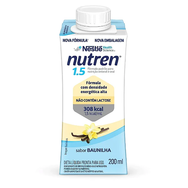 Nutren 1.5 Baunilha 200ml - Nestlé