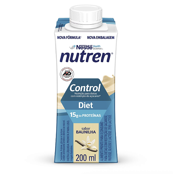 Nutren Control Baunilha 200ml - Nestlé