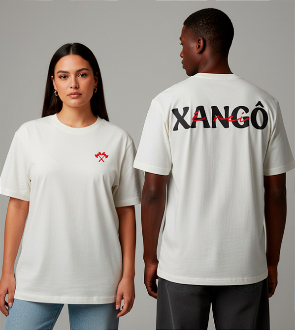 Camiseta Oversized Xangô É Rei