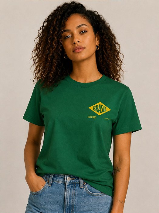 Camiseta Casual - Axé do Meu Brasil