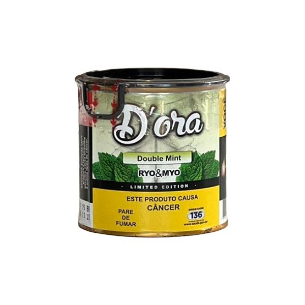 Tabaco Double Mint Enrolar Lata 50g D'ora