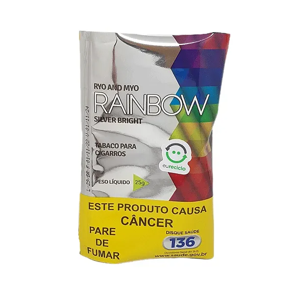 Tabaco Rainbow Silver Bright Virginia 25g Hi Tobacco